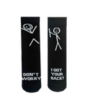 Unisex Bamboo Crew Socks - I Got Your Back