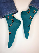 Bamboo Ankle Socks for Men - Bird Flock
