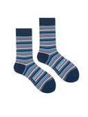 Bamboo Crew Socks for Men - Stripes