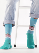 Bamboo Crew Socks for Men - Serene