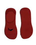 Bamboo Unisex No Show Socks - Raspberry Ripples