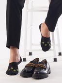 Bamboo Unisex No Show Socks - Avocado - Second Image