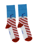 Bamboo Crew Socks for Men - Seaside Escape (Pack of 2)