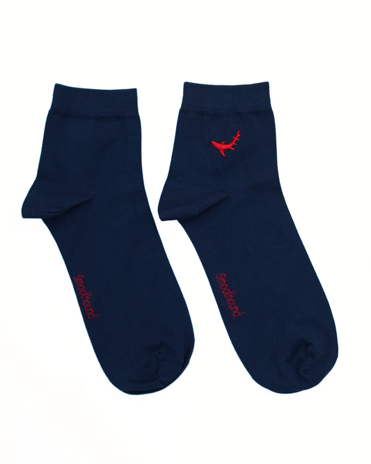 Men's ankle solids- Navy Blue