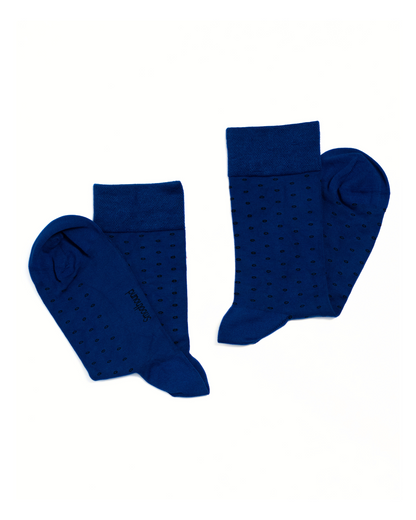 Men’s Regular Bamboo Socks – Blue