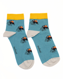 Arctic Sky - Bamboo Ankle Socks(XL)