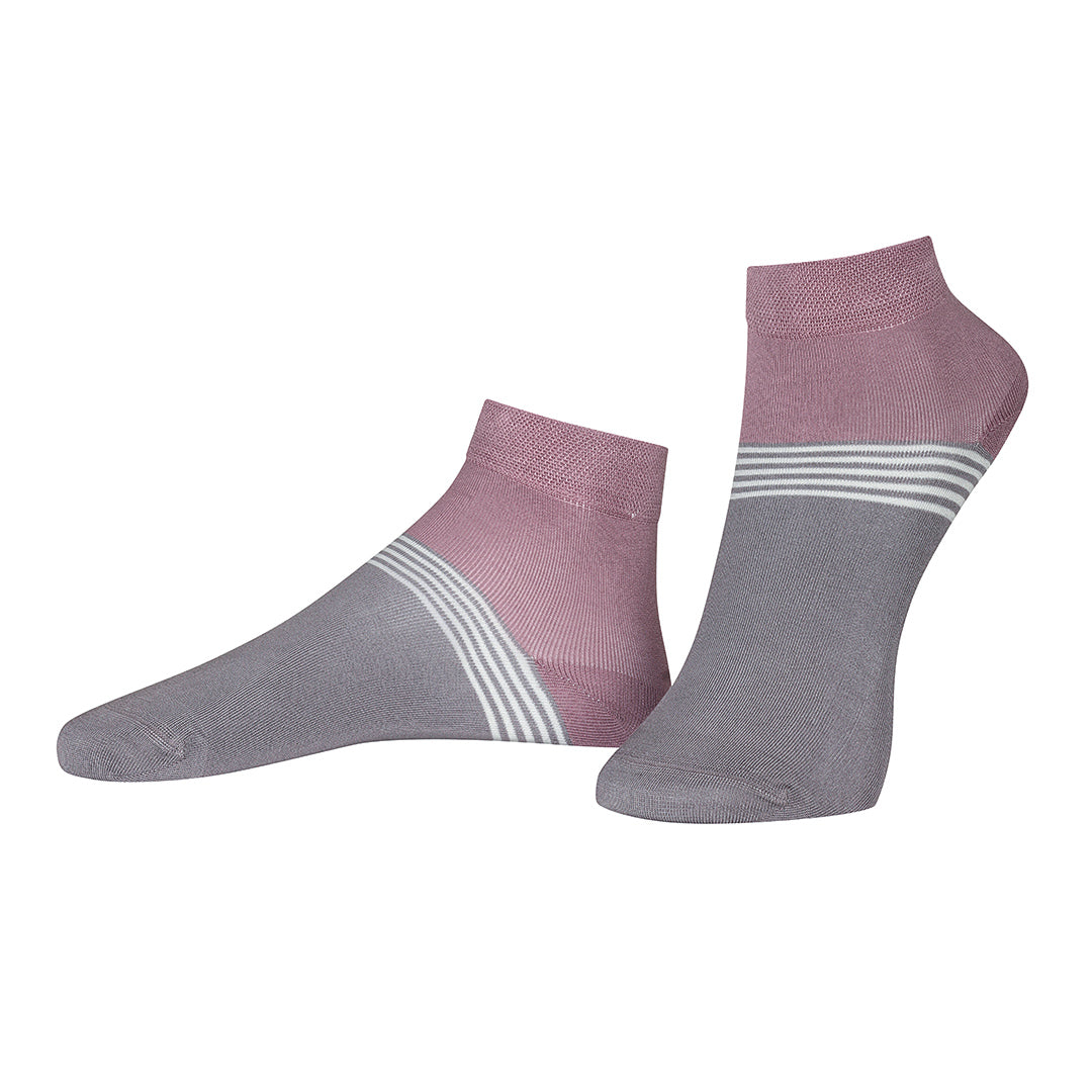 Chalky Plum Bamboo Socks