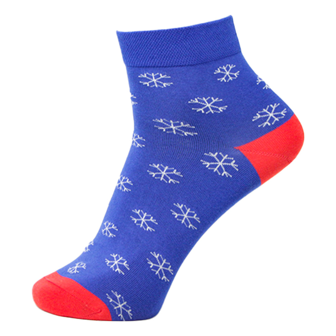 Snowflake - Ankle Socks Bamboo Socks