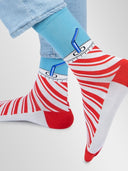 Bamboo Crew Socks for Men - Happy Meal