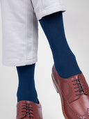 Bamboo Ribbed Crew Socks for Men - Pack of 5