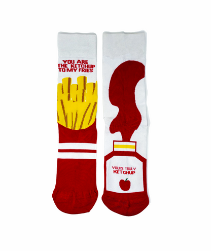 Fries & Ketchup - Regular Bamboo Socks