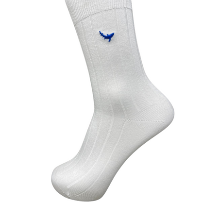 Classic White- Crew Socks Bamboo Socks