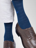 Bamboo Self Design Crew Socks for Men - Pack of 5