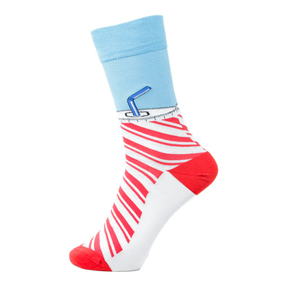 Happy Meal-Crew Socks Bamboo Socks