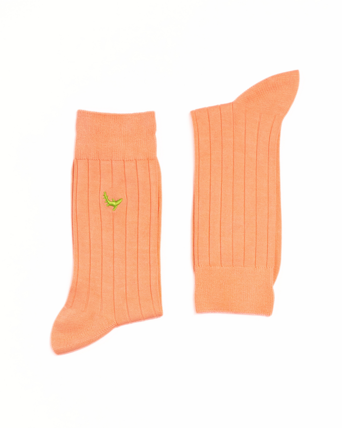 Vibrant Peach-Regular Bamboo Socks