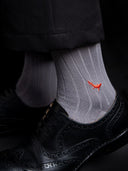 Bamboo Solid Crew Socks for Men - Neutrals