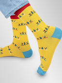 Bamboo Crew Socks for Men - Fizzin Fressiya