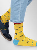 Bamboo Crew Socks for Men - Fizzin Fressiya