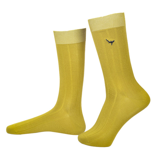 Golden Spice-Crew Socks Bamboo Socks