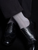 Bamboo Solid Crew Socks for Men - Neutrals