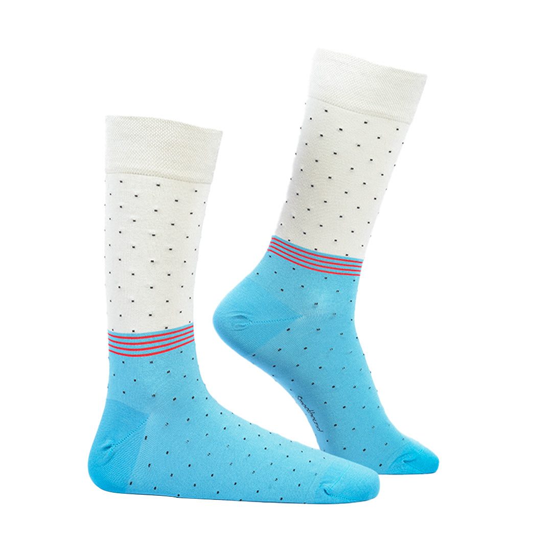 Skyline Spots Bamboo Socks