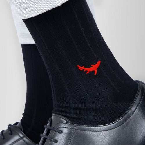 Bamboo Solid Crew Socks for Men - Neutrals