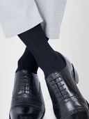 Bamboo Solid Crew Socks for Men - Neutrals