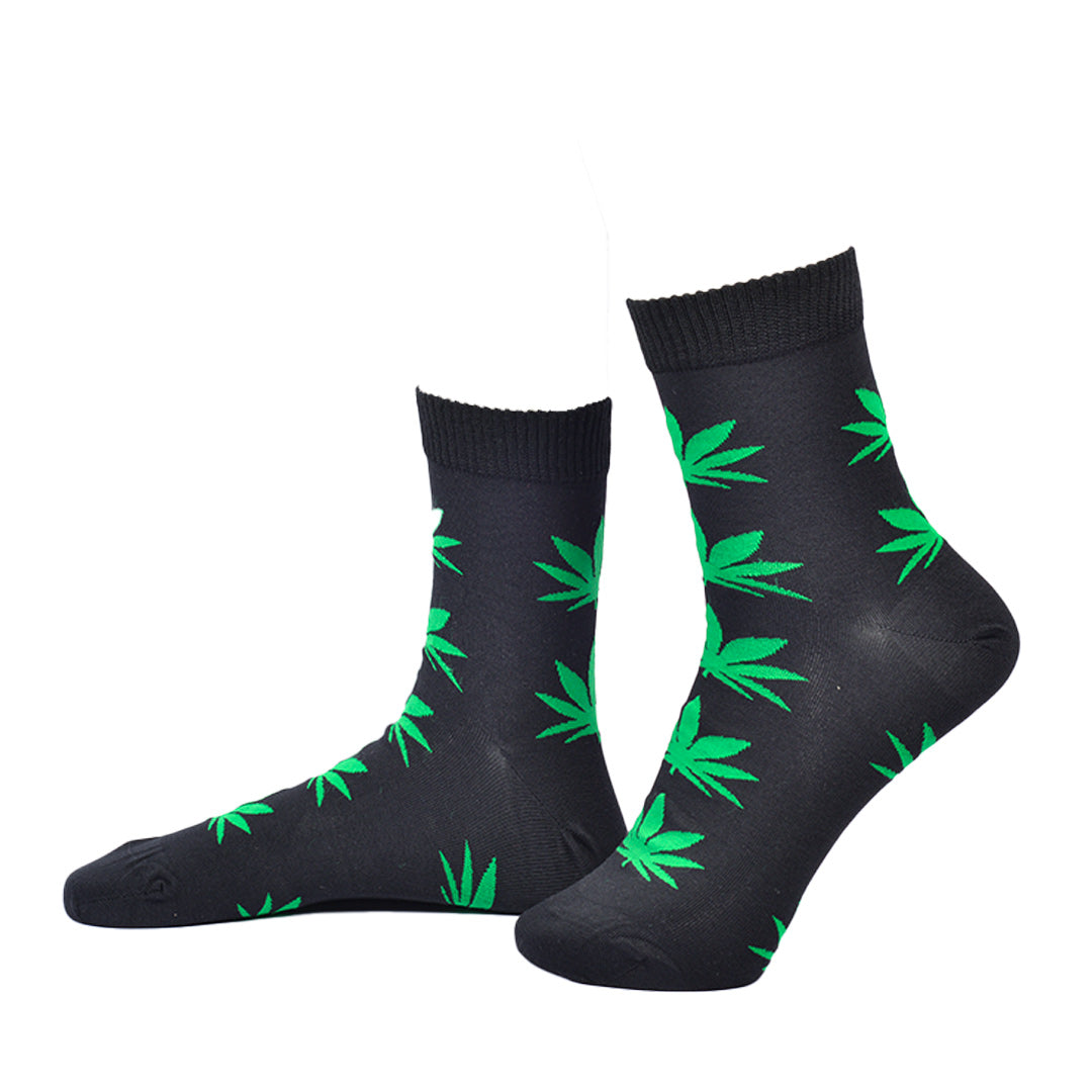 Greenery Nights (Ankle - XL) Bamboo Socks