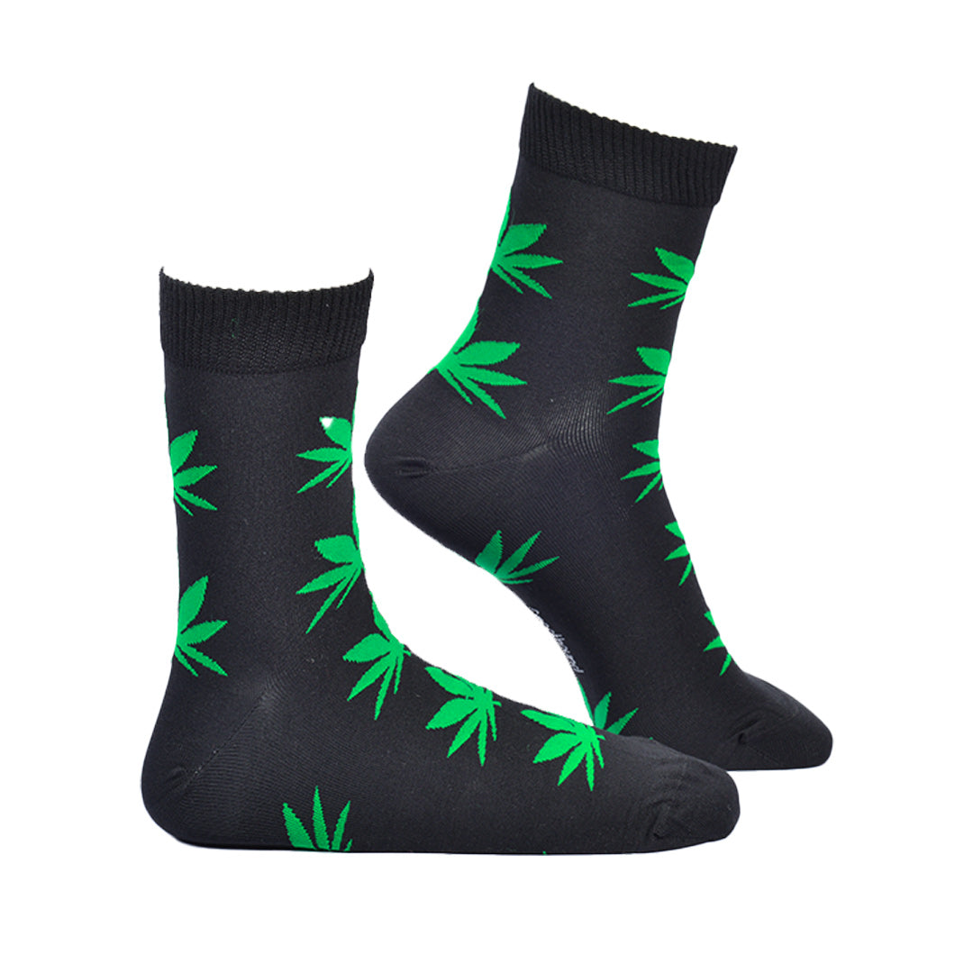 Greenery Nights (Ankle - XL) Bamboo Socks