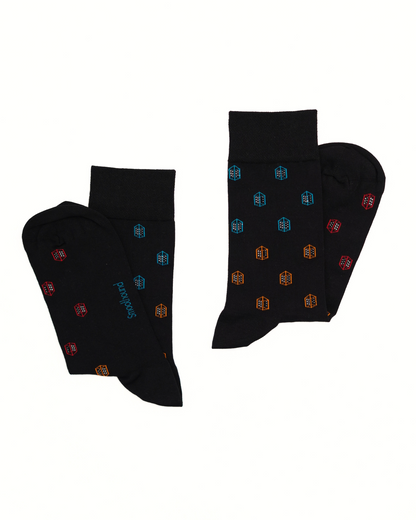 Black Bliss-Regular Socks Bamboo Socks