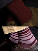 Solid & Stripes - Pack of 2 (Coral Crush + Crimson Weave)