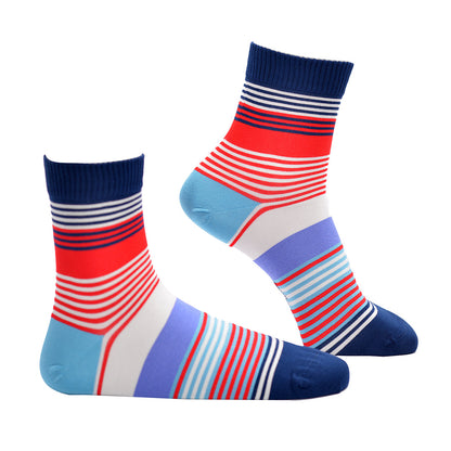 Primary Prism (Ankle - XL) Bamboo Socks