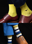 Solid & Stripes - Pack of 2 (Sunflower Spark + French Riviera)