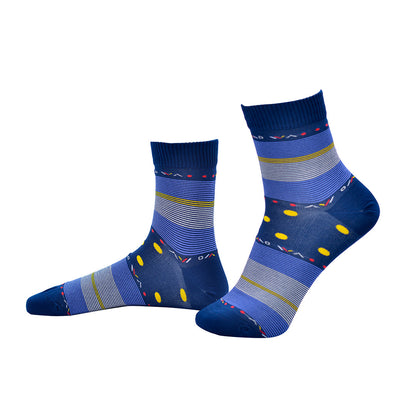 Blue Horizon Stripes (Ankle - XL)