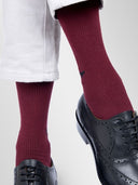 Bamboo Ribbed Crew Socks for Men - Pack of 5