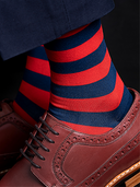 Bamboo Crew Socks for Men - Stripes 2
