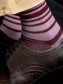 Bamboo Crew Socks for Men - Stripes 2
