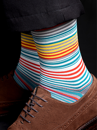 Bamboo Crew Socks for Men - Classic Coastal