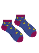 Bamboo Ankle Socks for Women - Berry Citrus