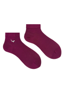 Bamboo Ankle Socks for Women - Pink Party