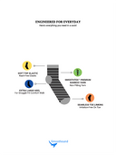 Bamboo Ankle Socks for Men - Blue Horizon