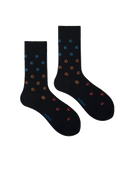 Bamboo Crew Socks for Men - Black Bliss