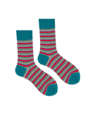 Bamboo Crew Socks for Men - Rosy Mint