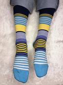 Bamboo Crew Socks for Men - Sunny Sailor