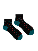 Bamboo Ankle Socks for Men - Xmas Delight