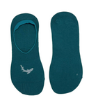 Bamboo Unisex No Show Socks - Minty Waves