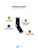 Bamboo Crew Socks for Men - Skyline Spots