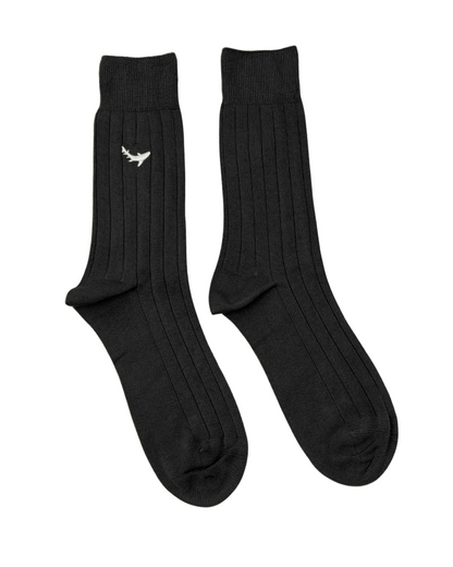 Bamboo Solid Crew Socks for Men