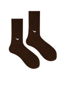 Bamboo Solid Crew Socks for Men - Neutrals