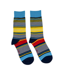 Bamboo Men Crew Socks - Classic Stripe (Pack of 5)